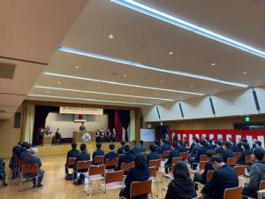 中濃地区自衛隊入隊・入校予定者激励会