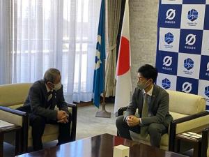 団体役員との面談（加茂地区保護司会）