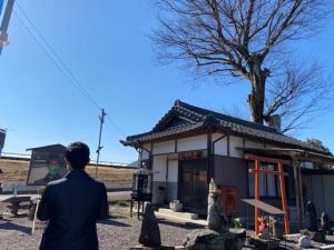 「決戦はいつも岐阜」パネル展視察（中山道会館）