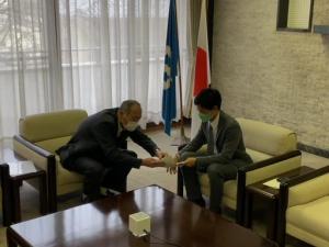 団体役員あいさつ（建築災害復旧協会）