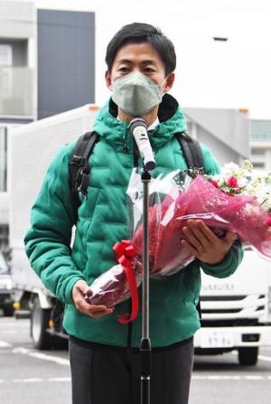 新市長初登庁