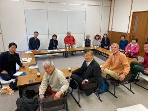おでかけ市長室での集合写真