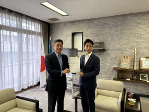 提言書受領式
