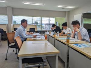 明誠義塾高等学院視察