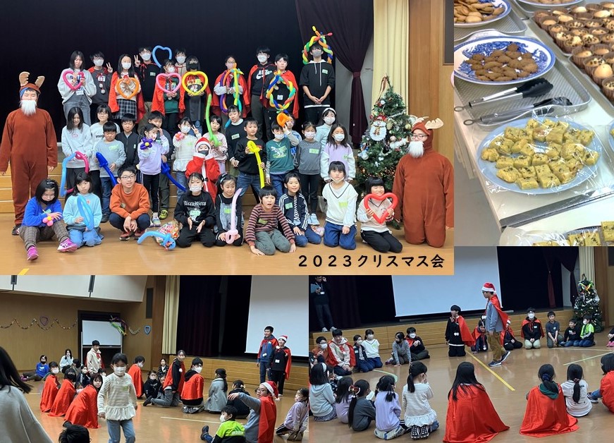2023年のクリスマス会の様子