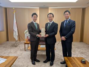 知事面談画像