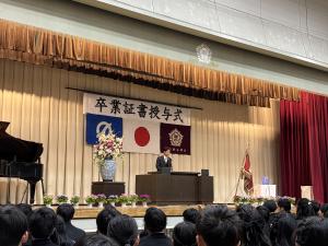 加茂野小卒業式画像