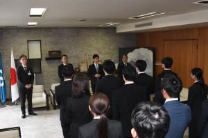 辞令交付