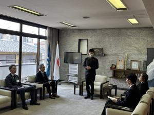 辞令交付
