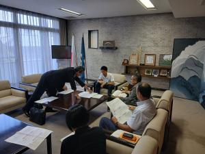 面談写真