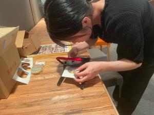 缶バッチ試作