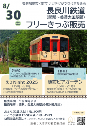 長良川鉄道ちらし