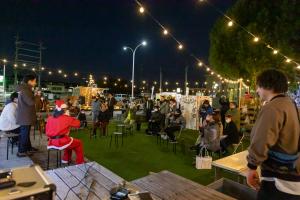 WhiteえきNight　屋外写真