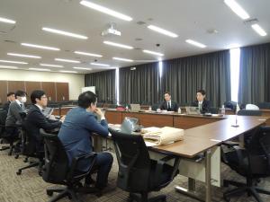 つくば市長と意見交換