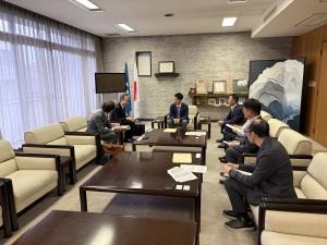 美濃加茂公共職業安定所長と面談