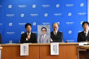 坪内逍遙大賞受賞者発表記者会見