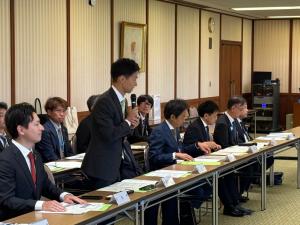 名濃道路建設促進期成同盟会要望活動