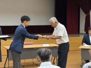 農業委員会辞令交付