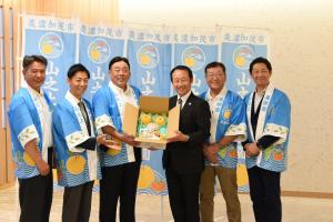 県知事面談