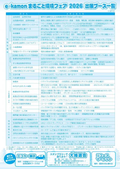 【裏面】e-kamonまるごと環境フェア2026