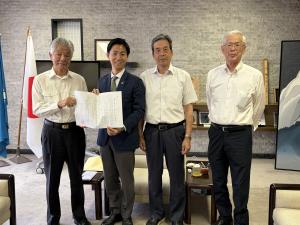 要望書受領