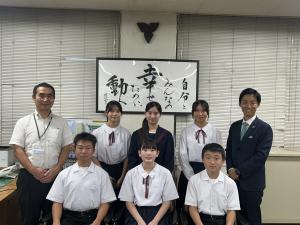 東中学校意見交換